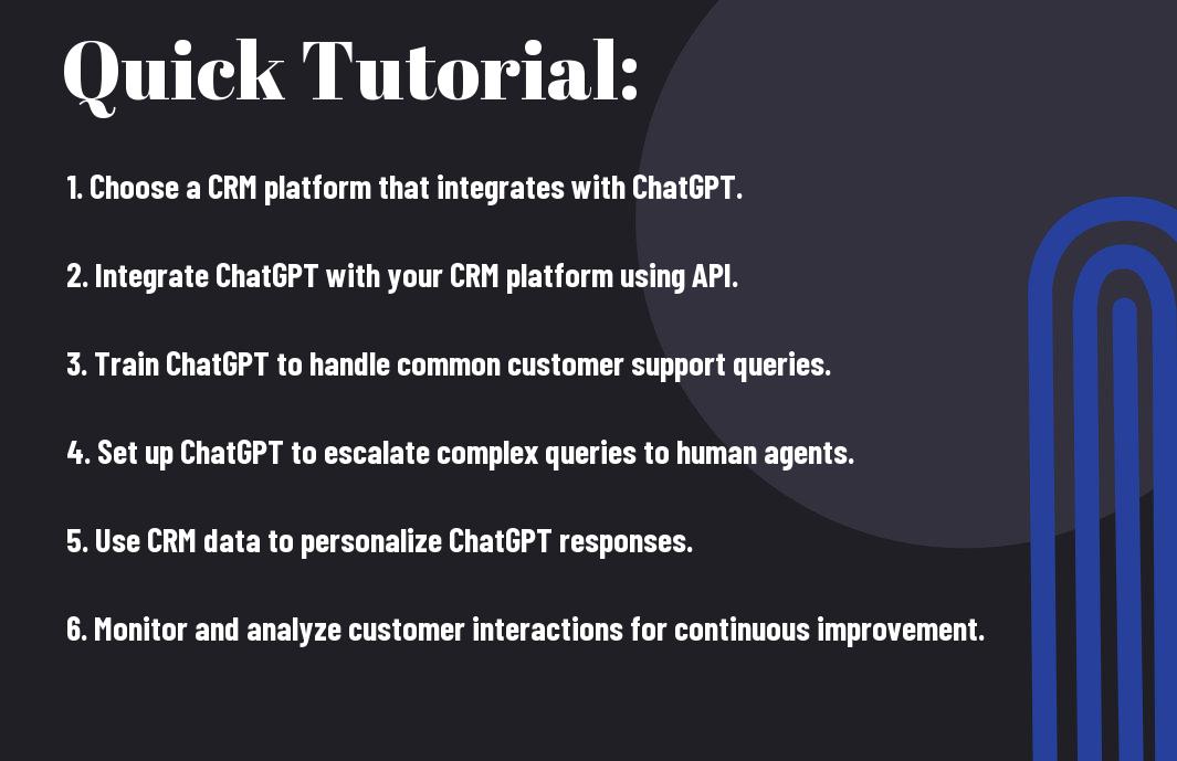 How can ChatGPT and CRM integration help startups improve customer support and engagement?, How can ChatGPT and CRM integration help startups improve customer support and engagement?